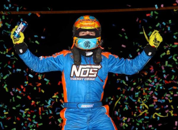 Sunshine Double-Dips in Ocala with Second Straight USAC Midget Victory