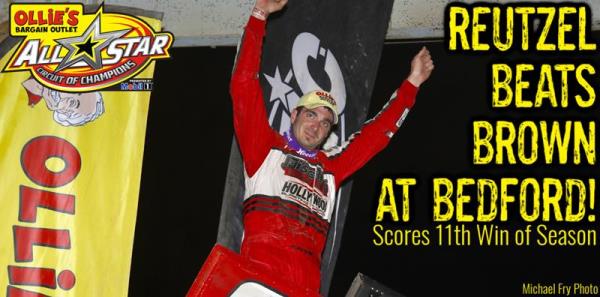 Aaron Reutzel Rolls to 11th All Star Win of 2019 During Thursday Night Bedford Visit