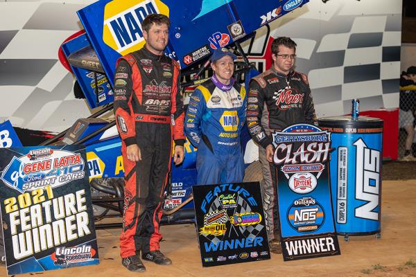 On the Board: Brad Sweet Finally Tames Lincoln for World of Outlaws Triumph vs. PA Posse
