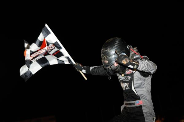 Chase McDermand Drives by Torgerson at Humboldt for Second Career Xtreme Midget Feature Win
