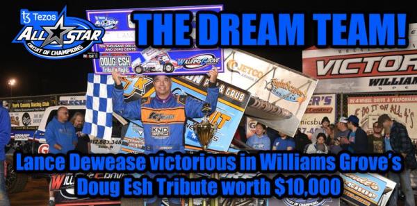 Lance Dewease Victorious in Williams Grove