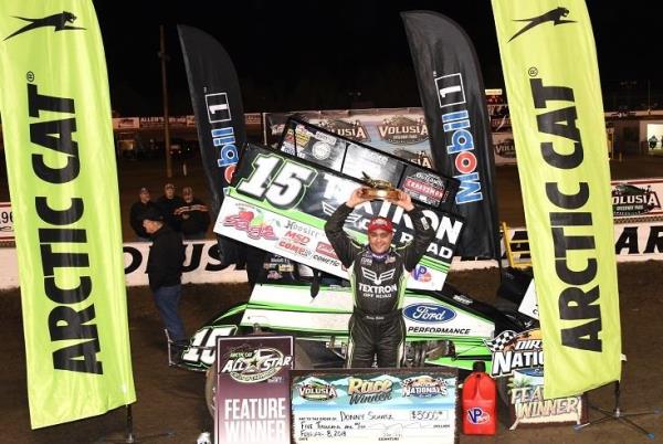 Donny Schatz Goes Two-for-Two With the All Stars at Volusia Speedway Park!