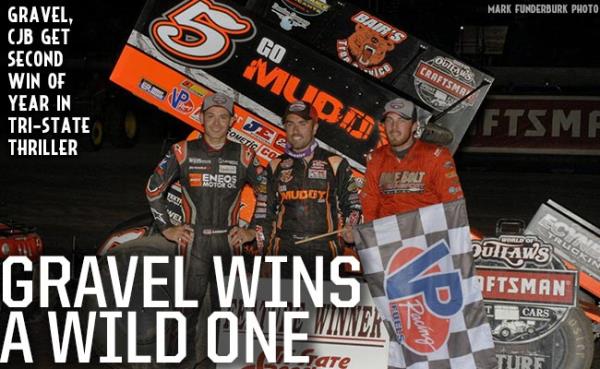 David Gravel Wins a Wild One at Tri-State