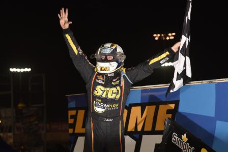 Terry McCarl won his fifth career Knoxville 360 Nationals Saturday (Paul Arch Photo)