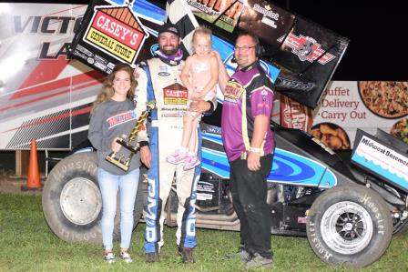 Austin McCarl took the $5,000 Nationals Hangover event at Park Jefferson Saturday (Jeff Bylsma Photo)
