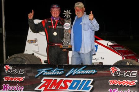 Tyler Thomas won Night #2 of the Kokomo Smackdown Friday (Travis Branch Photo)