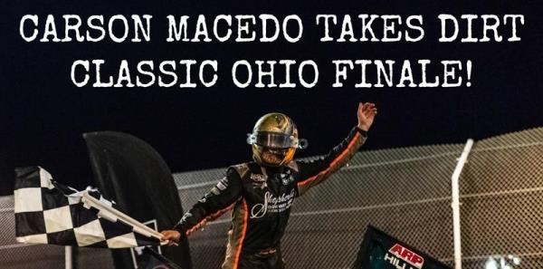 Carson Macedo Claims Dirt Classic Ohio Finale at Attica Raceway Park