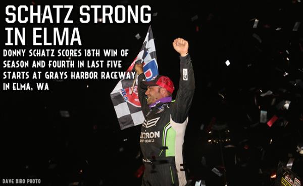 Donny Schatz Scores 18th Victory of 2018 at Grays Harbor