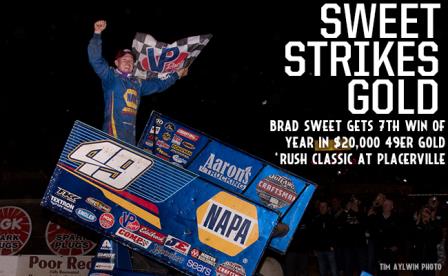 Brad Sweet won the Gold Rush Classic at Placerville Wednesday, a  Race He Also Promoted! (Tim Aylwin Photo)