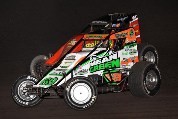 Kevin Thomas Jr. Emerges from the Wreckage to Celebrate 3rd Haubstadt Hustler Win