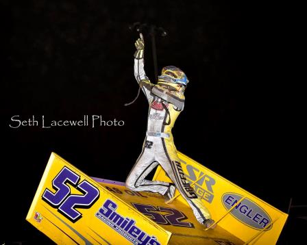 Blake Hahn was the victor at the 2018 Short Track Nationals (Seth Lacewell Photo)