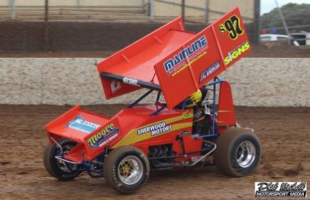 Matt Egel won the USC tilt at Murray Bridge Saturday (Phil Michell Motorsport Media)