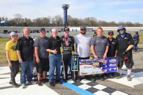 Kody Swanson Perseveres in Memphis 100 Win