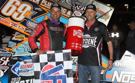 Lance Dewease picked up the WoO Gettysburg Clash Wednesday at Lincoln (Dave Biro/DB3 Imaging)