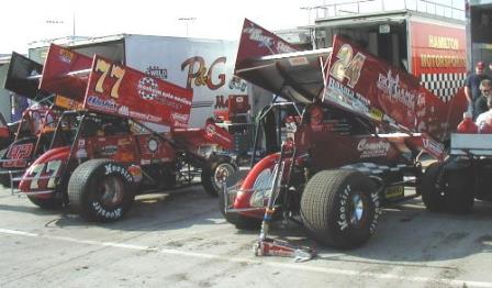 My shot of Lance Dewease and Terry McCarl May 31, 2003