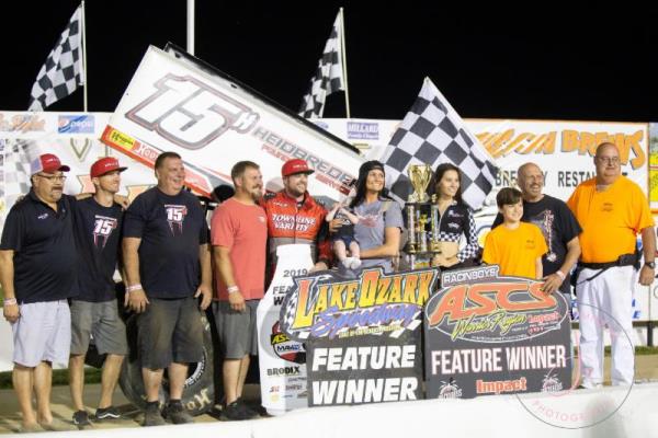 Sam Hafertepe Jr. Makes it Three in a Row with the Lucas Oil American Sprint Car Series