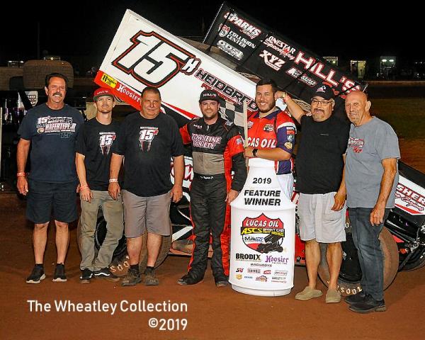 Sam Hafertepe Jr. Scores Lucas Oil American Sprint Car Series Speedweek Victory at Lawton Speedway