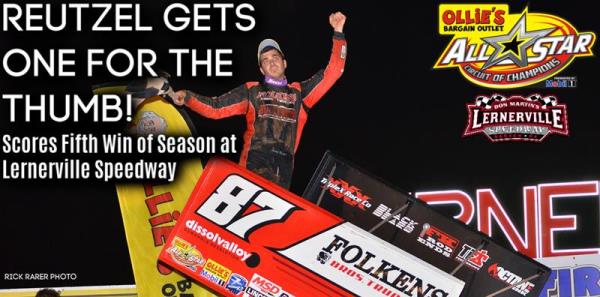 Aaron Reutzel Rallies from Seventh to Earn All Star Triumph at Lernerville