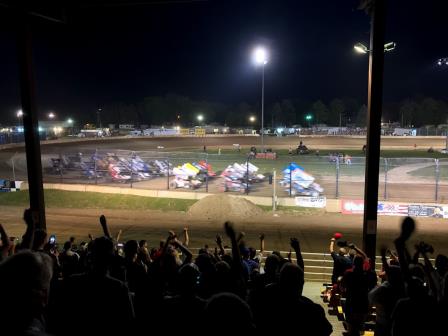 The All Stars/IRA 4-wide Salute at Plymouth (Video Highlight from SpeedShiftTV.com)