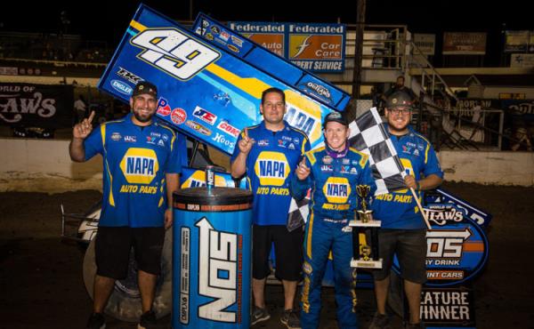 New First: Brad Sweet Earns First Federated Auto Parts Raceway Win