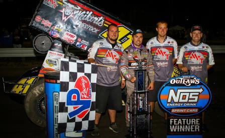 David Gravel won the WoO stop at Calistoga Saturday (Dave Biro - DB3 Imaging) (Video Highlight from DirtVision.com)