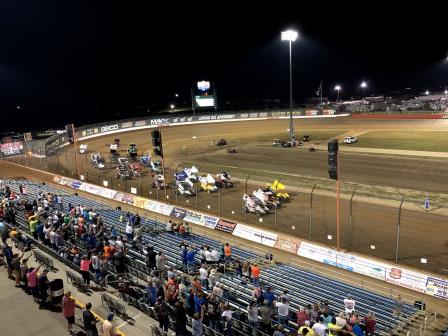 Three-wide Salute in Wheatland