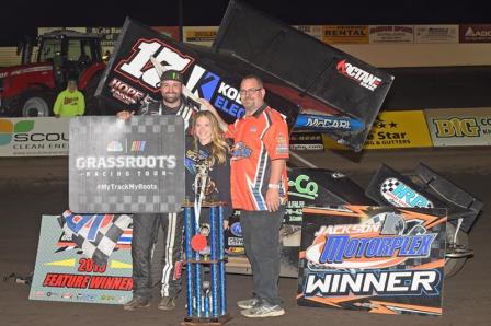 Austin McCarl won the IRA show at Jackson Saturday (Rob Kocak Photo)