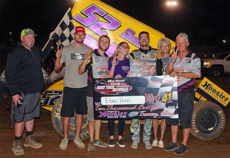 Blake Hahn won the Short Track Nationals Saturday in Little Rock