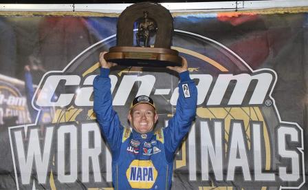 David Gravel won the finale at the World Finals and Brad Sweet took his first ever WoO title (Michael Fry Photo) (Video Highlights from DirtVision.com)