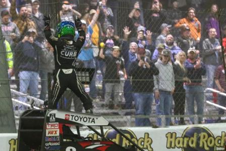 Rico Abreu took night #3 of the Chili Bowl Wednesday (Brendon Bauman Photo)