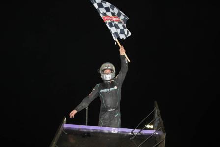 Scott Bogucki won the opening night of the Grand Annual Classic at Premier Speedway Friday (Sean Hardeman Photo)