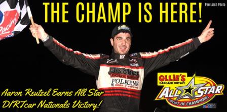 Aaron Reutzel claimed the All Star feature at Volusia Thursday night (Paul Arch Photo) (Video Highlights from FloRacing.com)