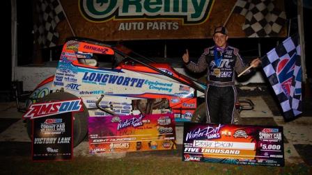 Brady Bacon's 333rd career USAC National Sprint Car start on Saturday elevated him into the top-ten all-time, equaling Sheldon Kinser for 10th on the list. (Rich Forman Photo) (Video Highlights from FloRacing.com)