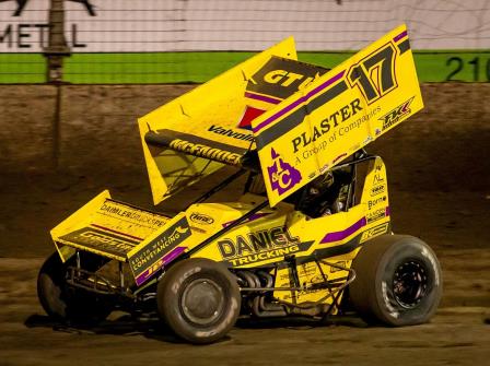 James McFadden won his fifth career WSS title by winning the series finale at Perth Saturday (Richard Hathaway Photo) (Video Highlights from SpeedShiftTV.com)