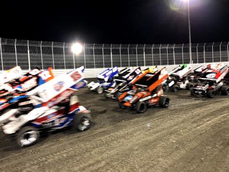 Four-wide Salute at Jackson (Video Highlight from SpeedShiftTV.com)