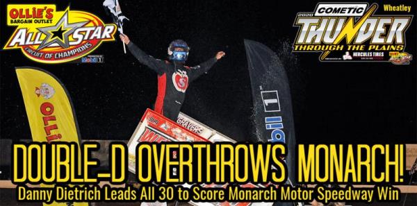 Danny Dietrich Leads all 30 to Score All Star Victory at Monarch Motor Speedway