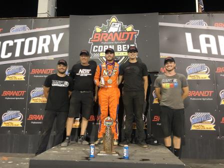 Tyler Courtney won night #1 of the Corn Belt Nationals Friday (Video Highlights from DirtVision.com)
