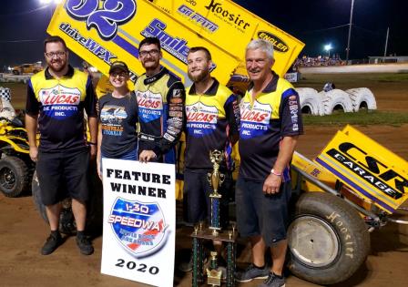 Blake Hahn won Saturday's ASCS Speedweek stop in Little Rock