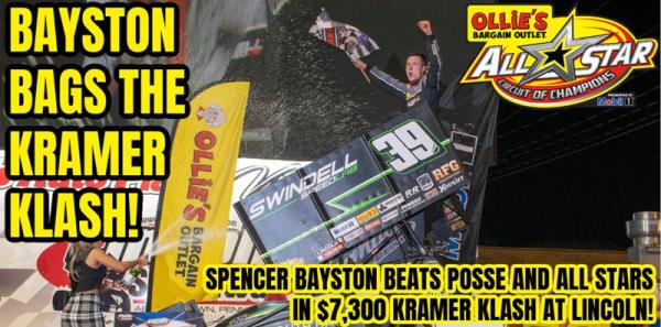 Spencer Bayston Goes Wire-to-wire at Lincoln Speedway for Kramer Klash Victory