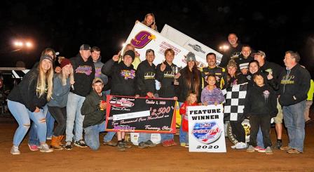 Derek Hagar won the Short Track Nationals opener for the second year in a row (Video Highlights from FloRacing.com)