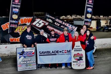 Sam Hafertepe Jr. claimed the Devil's Bowl Winternationals opener Friday