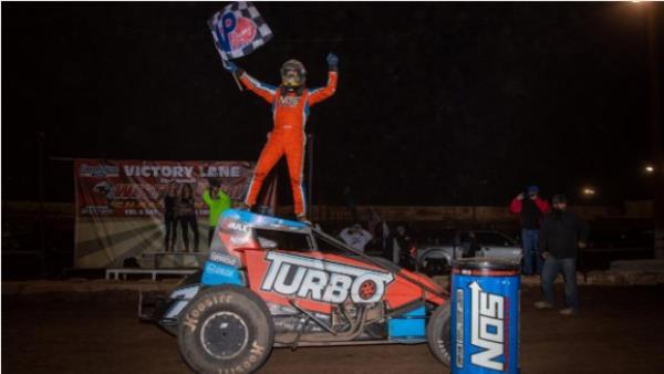 Tyler Courtney Collects Third Straight Western World Sprint Crown