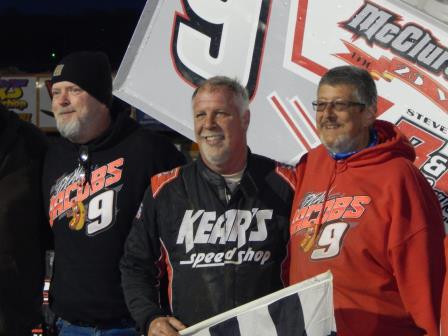 Dean Jacobs won the "King of the County" event at Wayne County Speedway Saturday