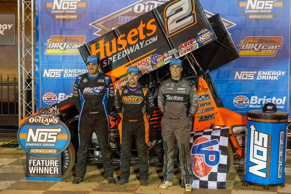 Perfect Night: David Gravel is Flawless in World of Outlaws Return to Bristol Motor Speedway