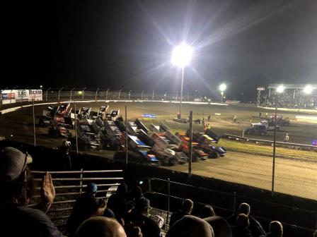 Four-Abreast at Jacksonville (Video Highlights from DirtVision.com)