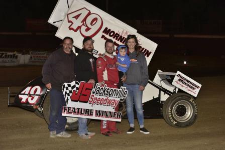 Josh Schneiderman won at Jacksonville Friday (Mark Funderburk Racing Photo)