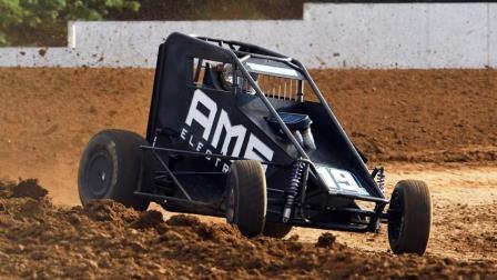 Tanner Thorson (Minden, Nev.) won his third career Lincoln Park Speedway USAC Indiana Midget Week feature Thursday night after previous triumphs at the track in both 2016 and 2019. (David Nearpass Photo) (Video Highlights from FloRacing.com)