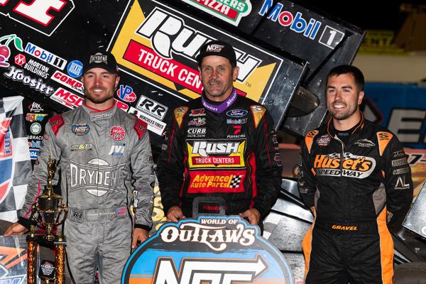 Inevitable: Kerry Madsen and Tony Stewart Racing Win Jackson Nationals Opener from 14th