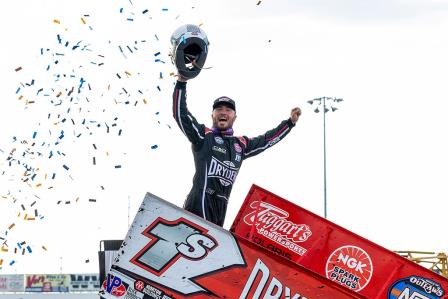 Logan Schuchart dominated the Jackson Nationals and took $50,000 on Sunday (Trent Gower Photo) (Video Highlights from DirtVision.com)