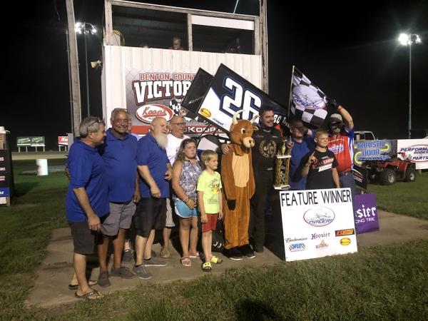 Jonathan Cornell Puts it All Together to Become First Sprint Invaders Winner in Vinton!